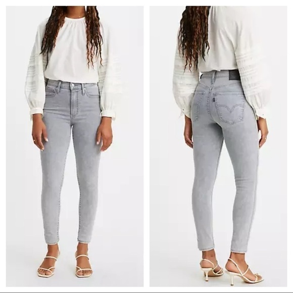 Levi’s HIGH SUPER SKINNY WOMEN'S JEANS W26 L30 - Picture 1 of 10